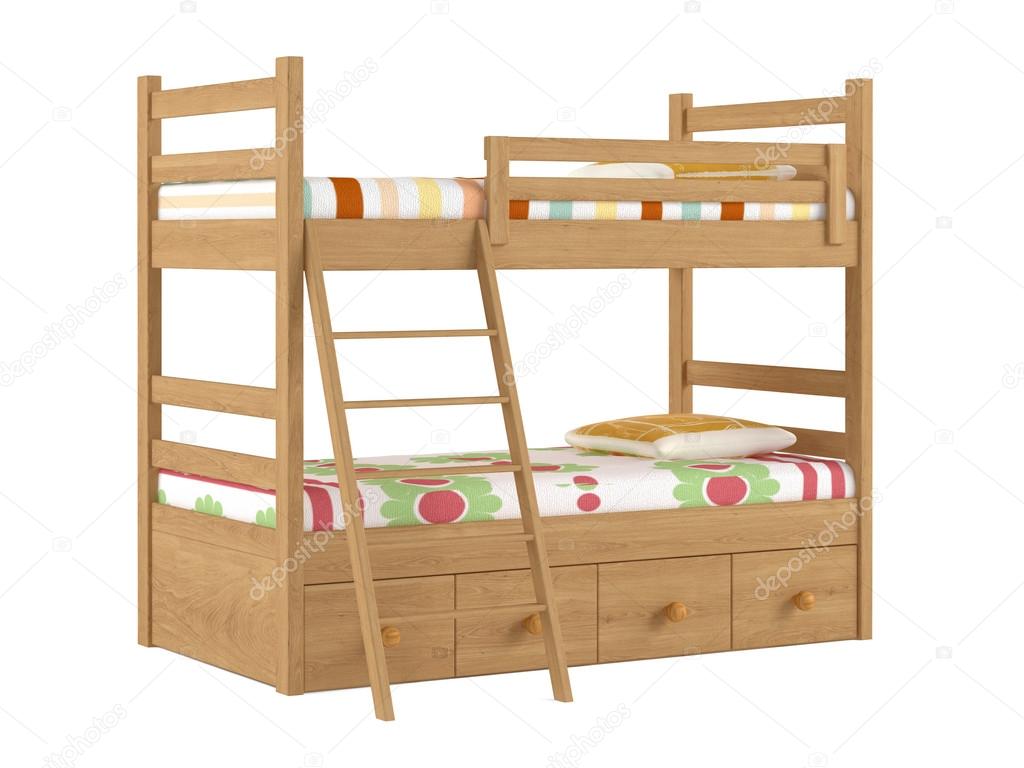 Bezpieczne łóżko piętrowe